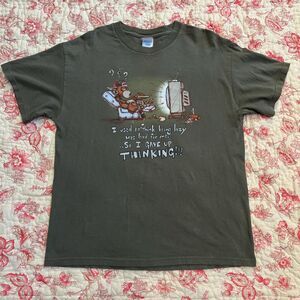 Early 2000s Funny Monkey Graphic T-shirt